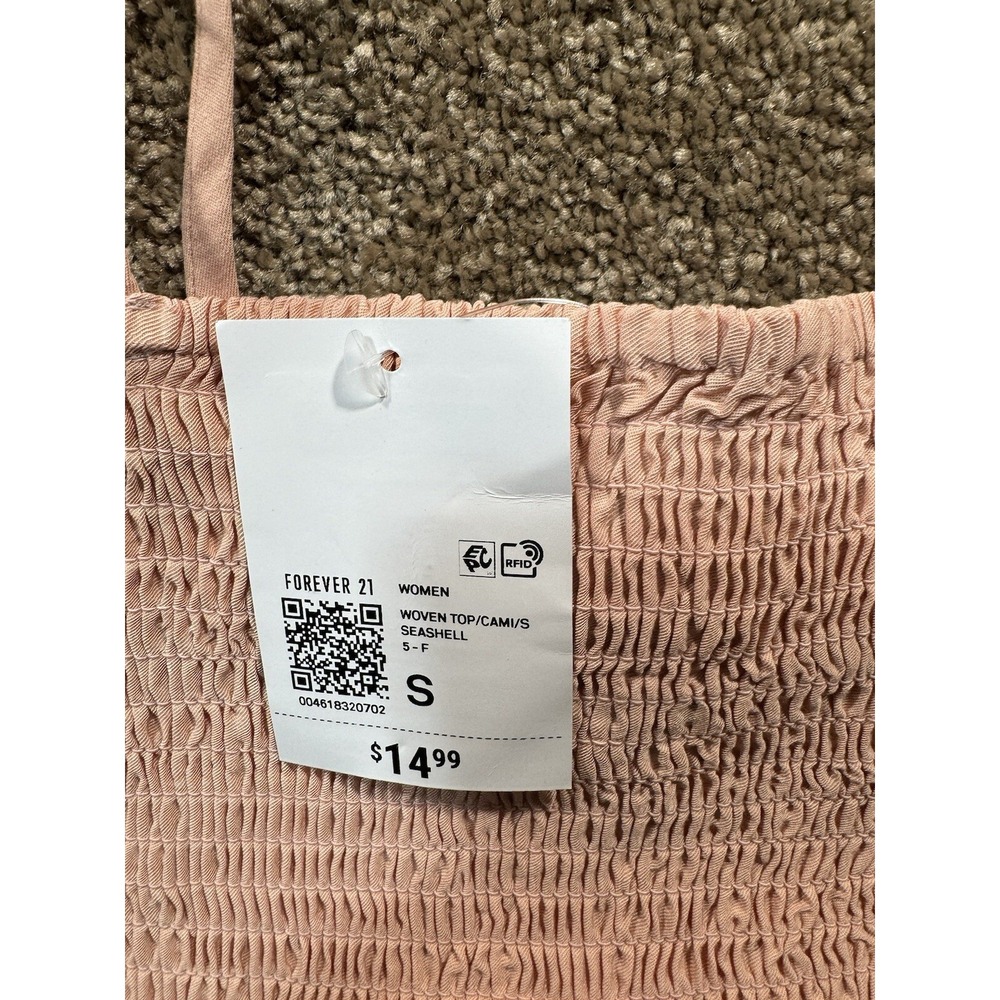 NWT Forever 21 Cami - Small - Seashell Color - Picture 2 of 6